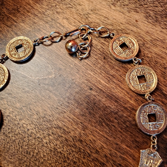 Vintage Crown Trifari Buddha necklace - Picture 8 of 14